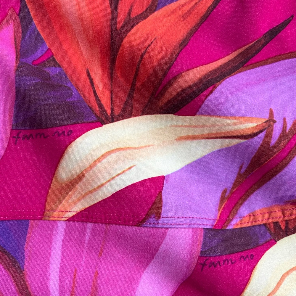 Farm Rio Tropical Club Adidas’s Women's Pink Floral Athletic Shorts - Picture 8 of 9